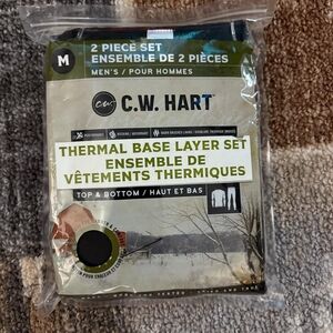 C.W. Hart Thermal Base Layer Set - Black